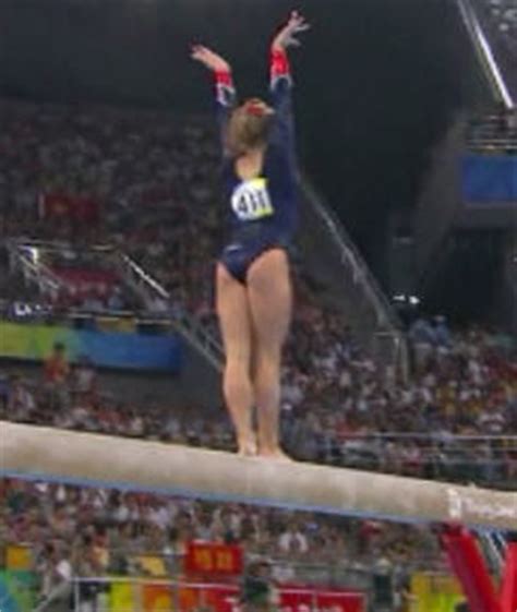 Shawn Johnson Olympic Beam Routine The Best Picture Of Beam