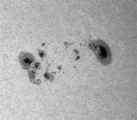 AR 3038 In WL Granulation Time Lapse Imaging Solar Stargazers