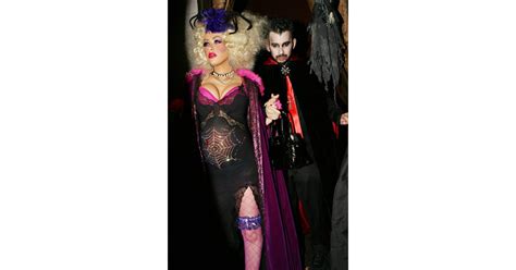 Celebrity Halloween Costumes Christina Aguilera And Jordan Bratman As