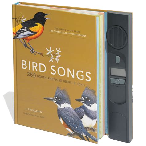 The 250 Bird Songs Audio Book - Hammacher Schlemmer