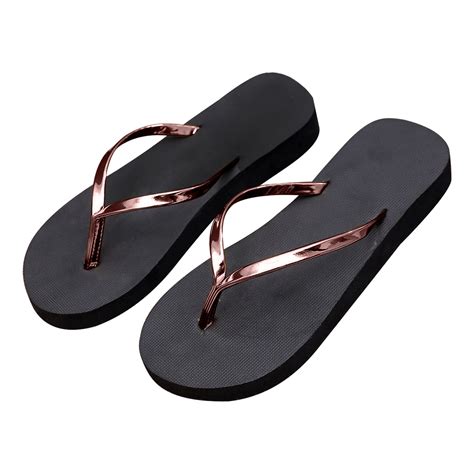 Utoimkio Flip Flops for Women Women Summer Flip Flops Thin Strip Beach ...