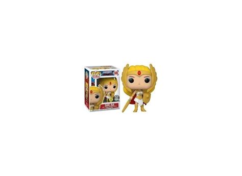 Mestres Do Universo Boneco Pop Funko She Ra Exclusivo Brilha No