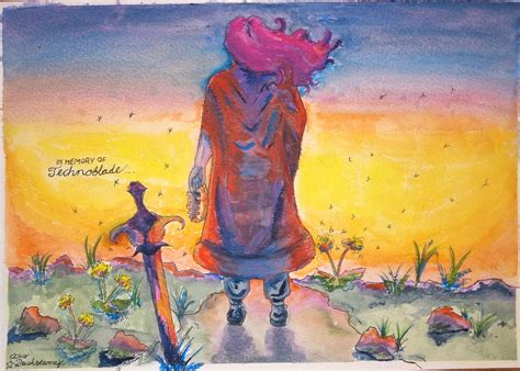 art for Technoblade :) : r/Technoblade