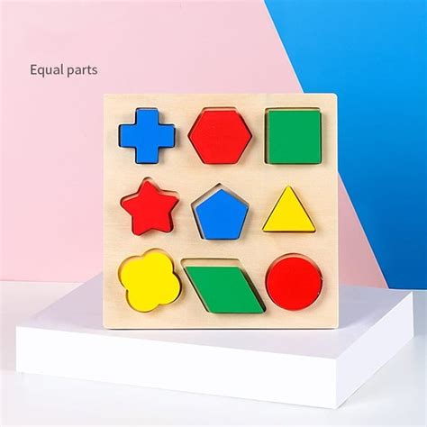 Jual Puzzle Shape Geometri Puzzle Kayu Anak 3d Edukasi Chunky Puzzle Huruf Dan Angka Jigsaw