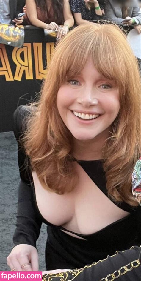 Bryce Dallas Howard Brycedhoward Nude Leaked OnlyFans Photo 611