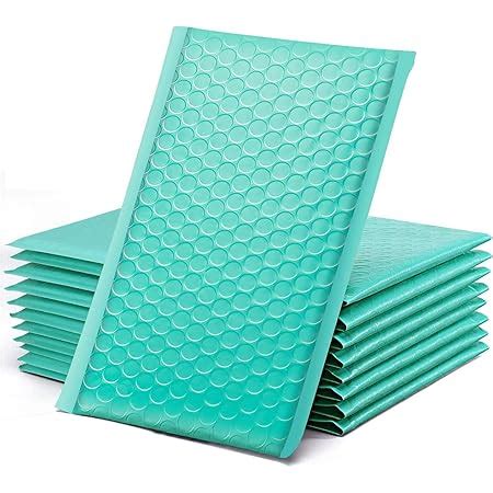 Amazon GSSUSA Teal Bubble Mailer 6x10 Poly Bubble Mailer 50 Pcs