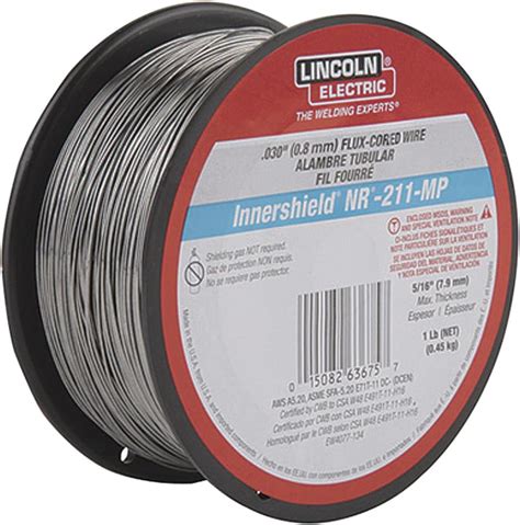 Lincoln Electric Innershield Nr 211 Mp Flux Cored Welding Wire Mild Steel All Position