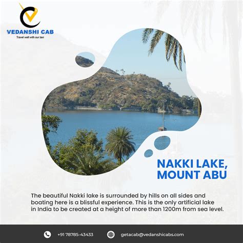 Nakki lake mount abu | Vedanshicabs | Call On +91 7878543433