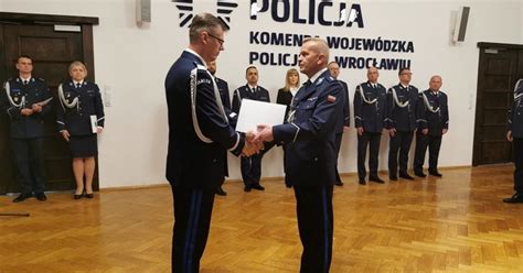 Awanse W Dolno L Skiej Policji Zmiany Kadrowe W Komendach Policji Na