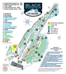 Saddleback Ski Trail Map - 976 Saddleback Mtn Rd Rangeley Maine 04970 • mappery