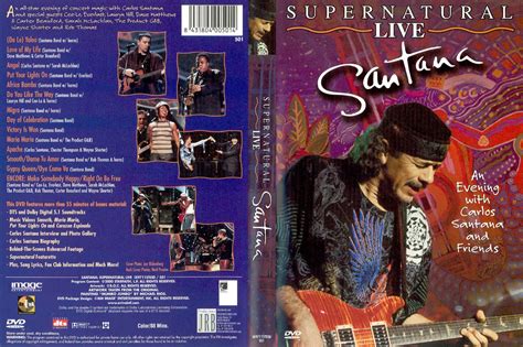 Catálogo Dvd Música: Santana - Supernatural Live