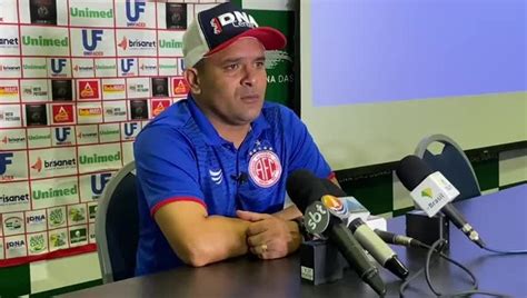 Técnico do América RN lamenta empate em casa e quer jogo mais