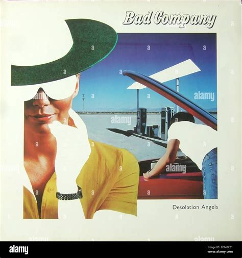 Bad Company - Desolation Angels - Vintage vinyl album cover Stock Photo ...