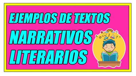 Textos Literarios Ejemplos Imagenes Images