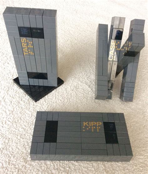 Interstellar Movie Robot Tars Case & Kipp Custom Figure Made - Etsy