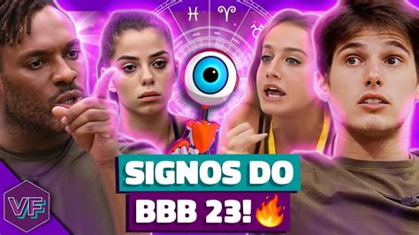 BBB 23 ANALISANDO OS SIGNOS DOS PARTICIPANTES Virou Festa YouTube