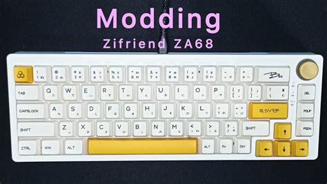 Modding Zifriend ZA68 Jadi Cakepp Keyboard 300k Jadi Keliatan Mahal