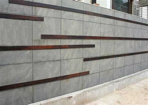 Modern Boundary Wall Modern Exterior Texture Paint Designs