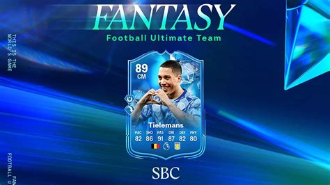 Ea Sports Fc Sbc Youri Tielemans Fantasy Requisiti E Soluzioni Carta