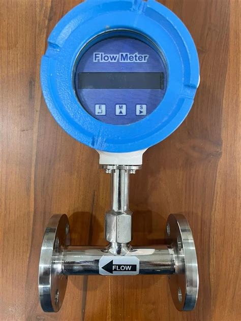 Digital Solvent Type Turbine Flow Meter At Rs Makarpura Gidc