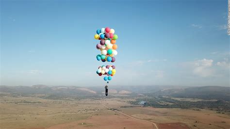 Man Uses Party Balloons To Float 15 Miles Cnn Video