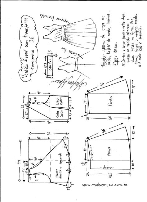 Vestido Evas Transpasse Diy Molde Corte E Costura Marlene Mukai