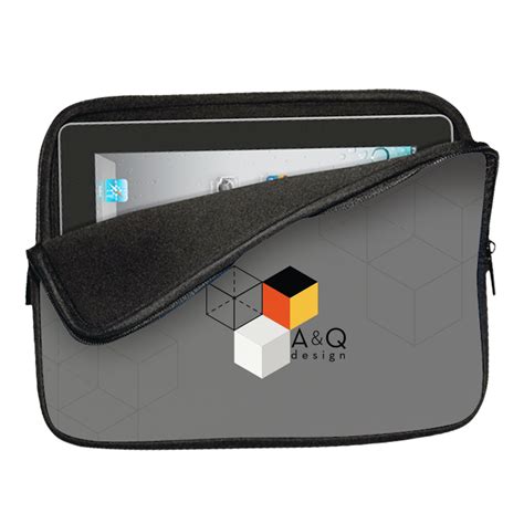 Neoprene Zippered Tablet Case S Limelight