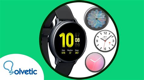 Cómo DESCARGAR ESFERAS Samsung Galaxy Watch ACTIVE 2 YouTube