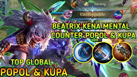 Counter Beatrix Sampe Kena Mental Build Popol Dan Kupa Tersakit