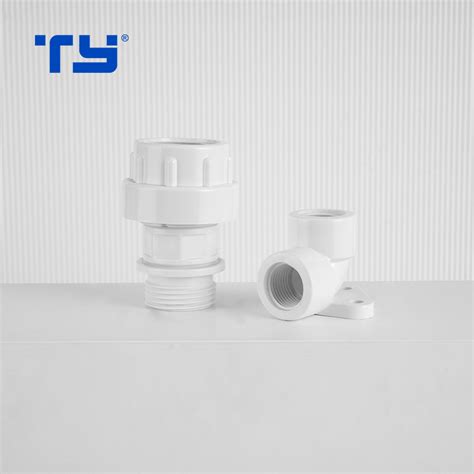 UPVC Pressure Pipe Fittings BS En 10026 2 Standard Elbow With Plate OEM