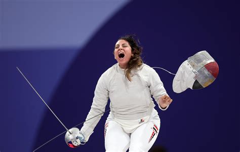 Paris Olympics Egyptian Fencer Nada Hafez Reveals She Competed While