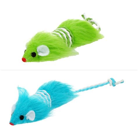 Tails Fluffy Mouse Toy - Assorted* | BIG W