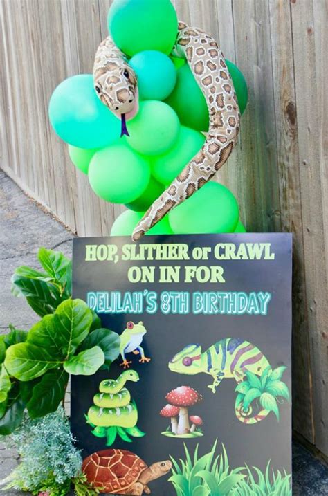 Bug And Reptile Themed Birthday Party Artofit