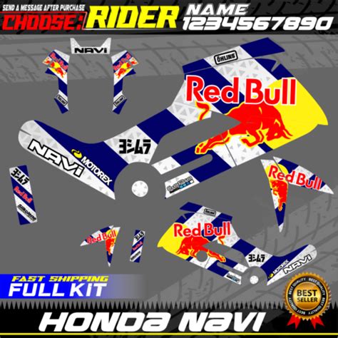 Honda Navi 2016 2017 2018 2019 2020 2021 2022 Kit Graphics Decals