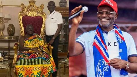 Break Ken Agyapong Meets Otumfour Osei Tutu Good News For Ashanti S