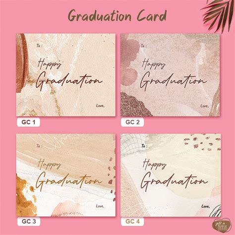 Jual Graduation Card Kartu Ucapan Graduation Kelulusan Bisa Custom