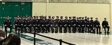 Eight Warwick Officers Among 39 Graduating Ri State Police Municipal