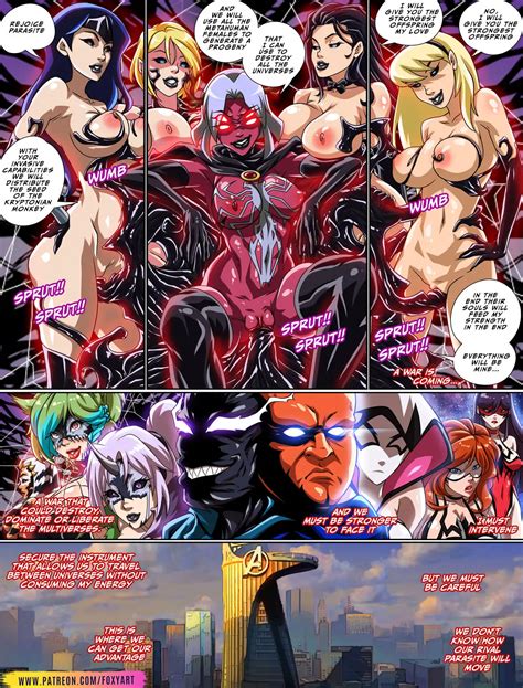 Comic Venom Sex Multiverse Foxyart Kingcomix