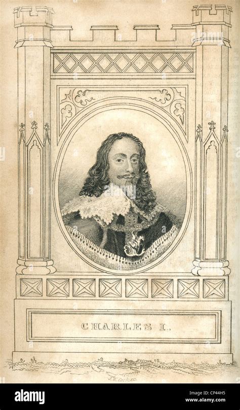 Portrait of King Charles I of England Stock Photo - Alamy