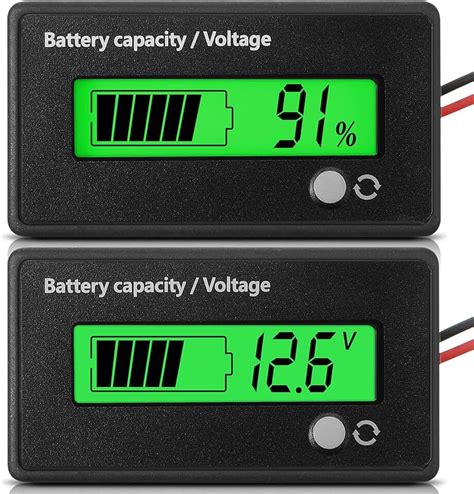 Amazon Fr Indicateur De Charge Batterie 12v Testeur De Batterie