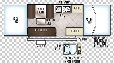 Campervans Forest River Floor Plan Caravan Elkhart PNG Clipart