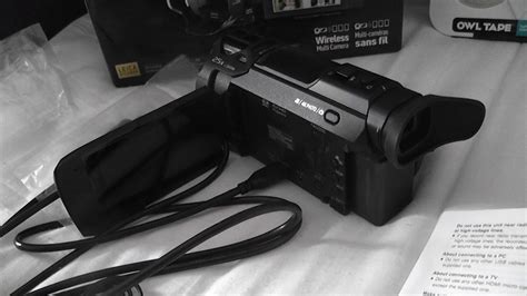 Panasonic Vxf990 4k Video Camcorder Unboxing Part 2 Basic Operating