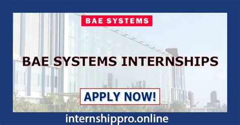 Bae Systems Internship For High School Students