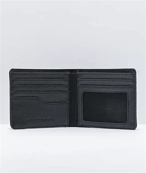 Nixon Showoff All Black Bifold Wallet