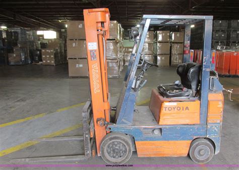 Toyota 5fgc15 Forklift In Mcpherson Ks Item Bn9958 Sold Purple Wave