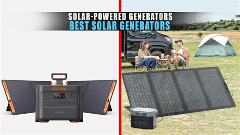 5 Best Solar Generators Of 2024 Top Solar Powered Generators Youtube