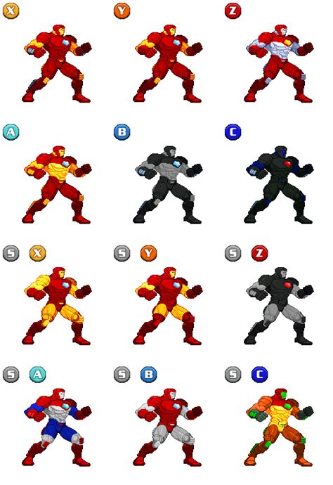 The Mugen Fighters Guild - MvC2 SUPERMAN and IRON MAN -- Legacy Age of ...