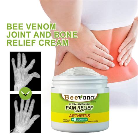 Beevana Bee Venom Joint And Bone Therapy Cream Relieve Arthritis Pain