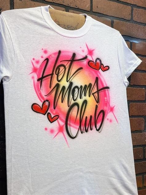 Airbrush T Shirt With Your Custom Name Or Text Script Hand Etsy