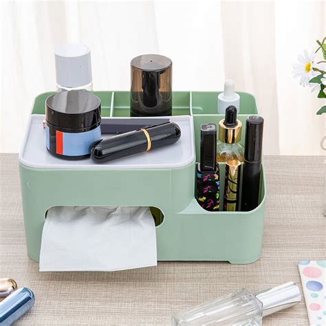 Naittoop Clearance Tissue Box Organizer Multi Function Desktop